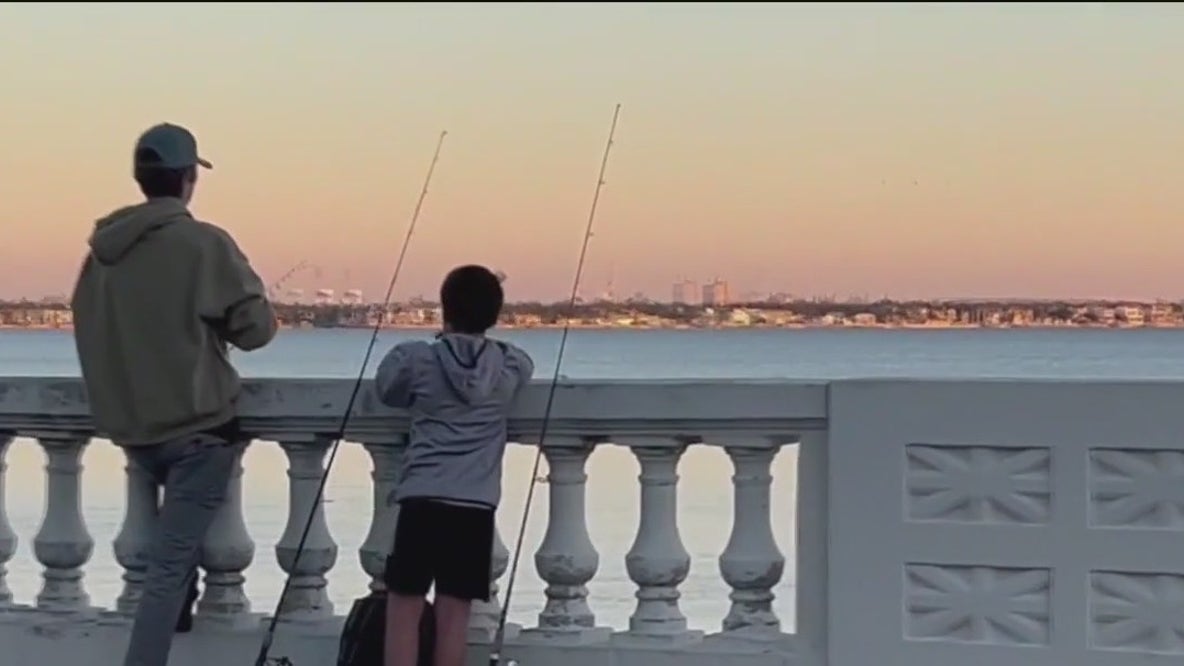 No fishing on Bayshore Boulevard